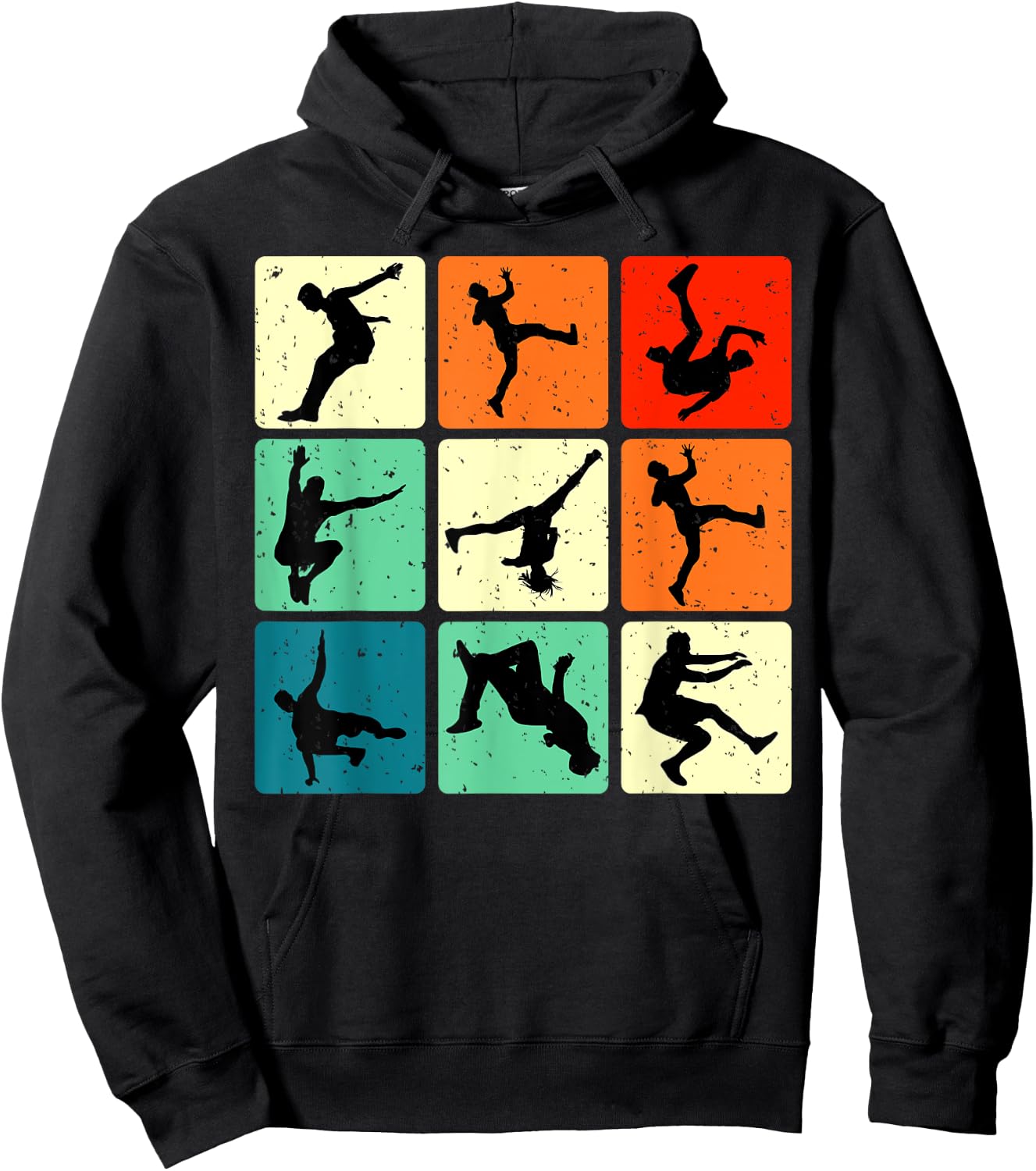 Break Dancing Retro Bboying Street Dance Hip Hop Break Dance Hoodie - Hoodie | Black