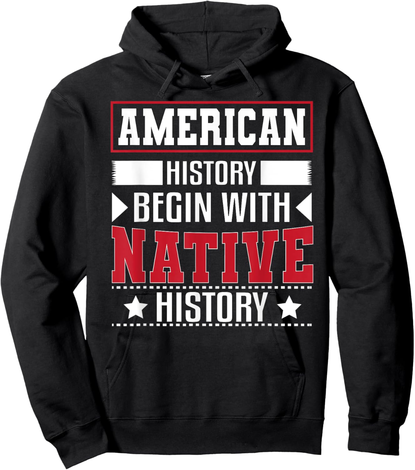 National Native American Heritages Month Hoodie - Hoodie | Black