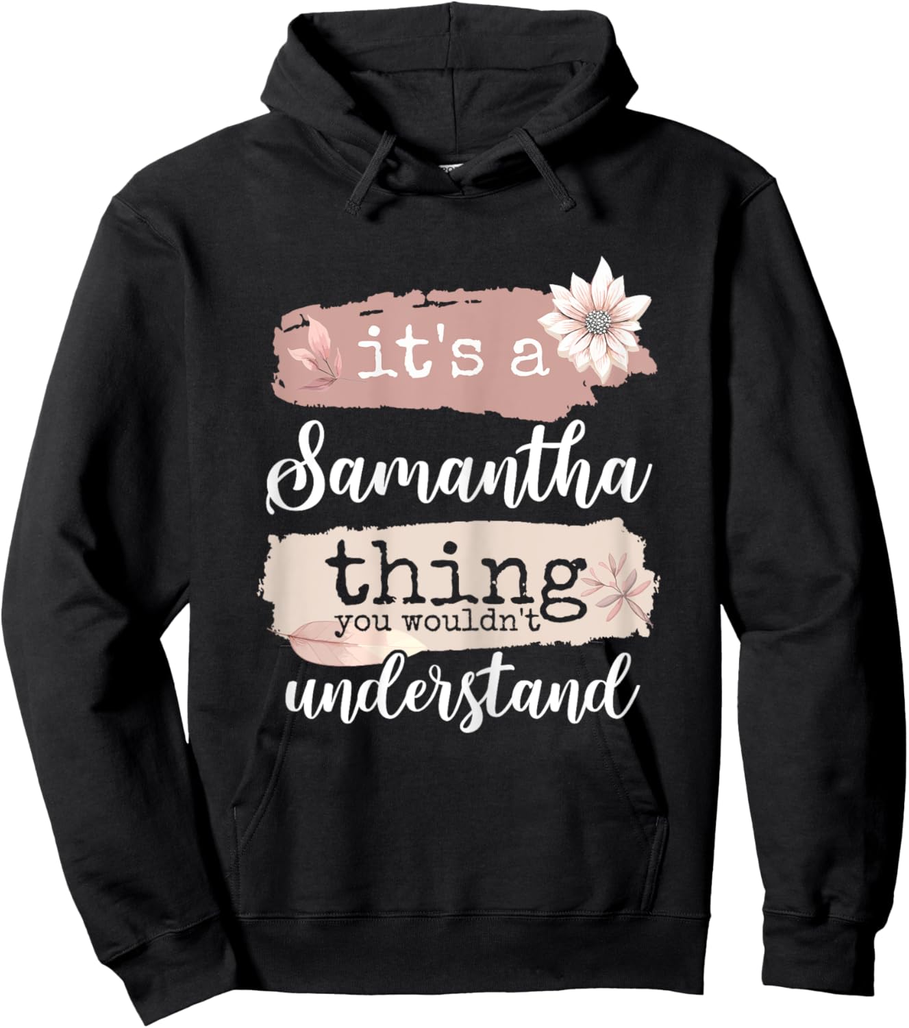 It's a Samantha thing Hoodie - Hoodie | Black