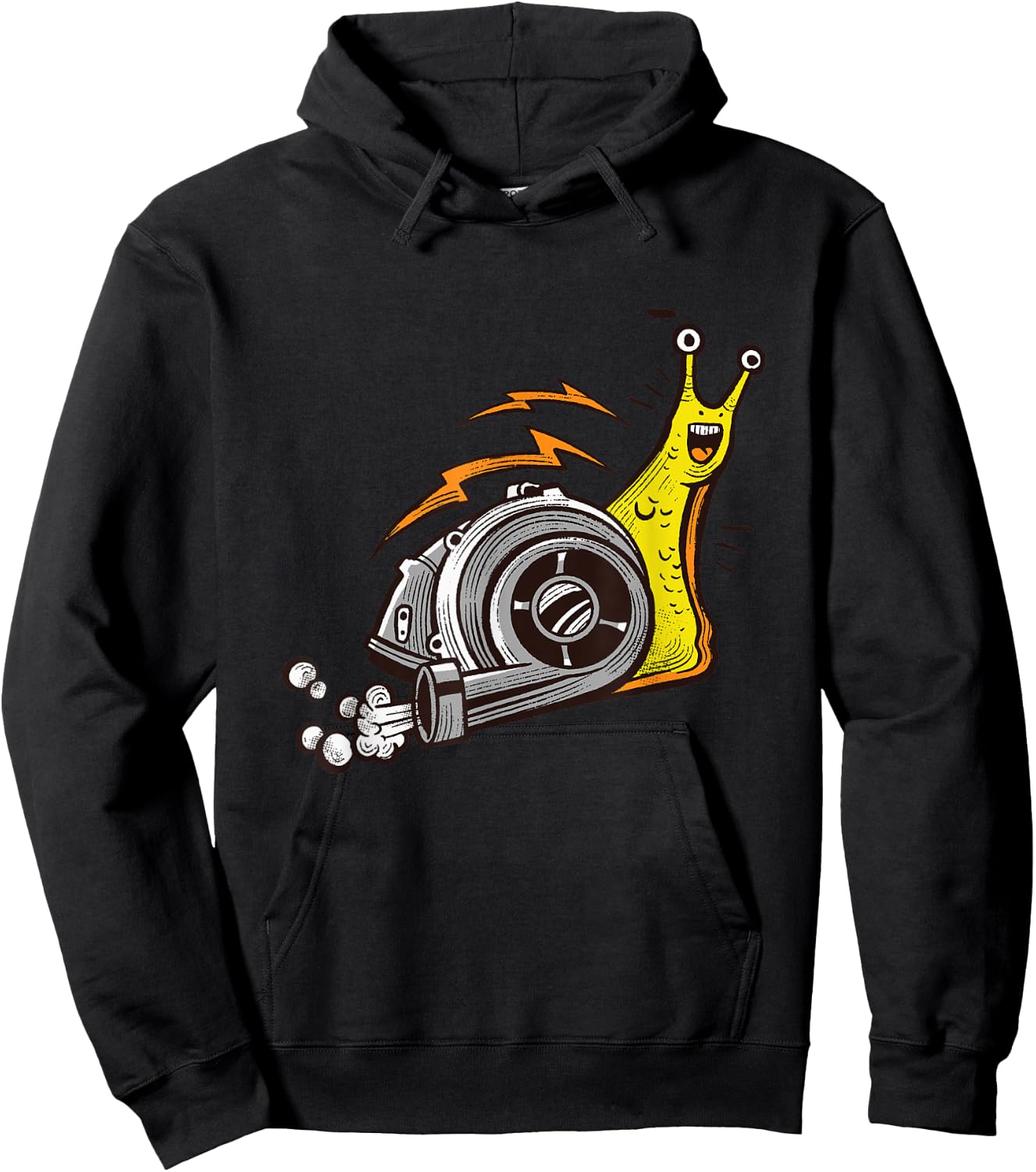 Snail Turbo Mollusk Snails Lover Gastropods Snail Shell Hoodie - Hoodie | Black