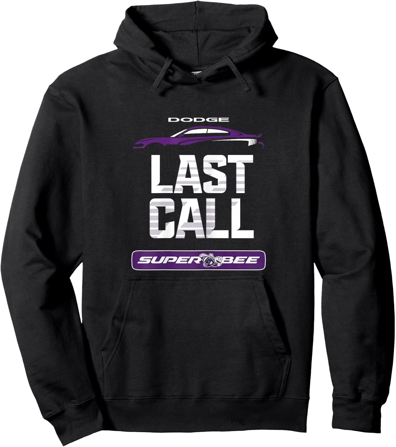 Dodge Charger Super Bee, Last Call Hoodie - Hoodie | Black