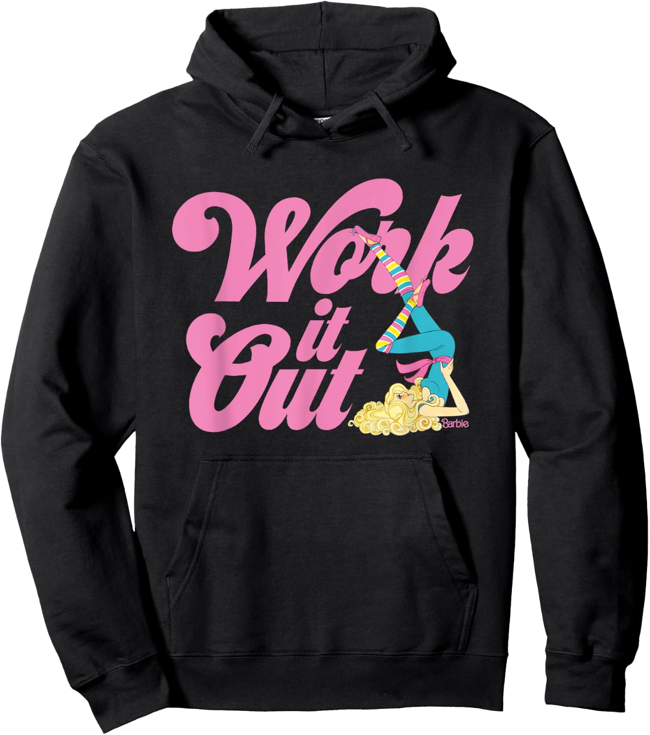 Barbie - Work It Out Hoodie - Hoodie | Black
