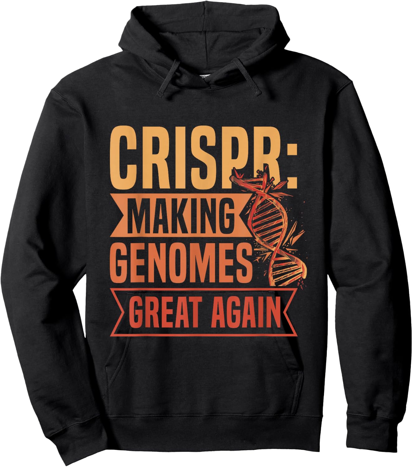 Genetic Engineering Crispr Design for a Crispr supporter Hoodie - Hoodie | Black