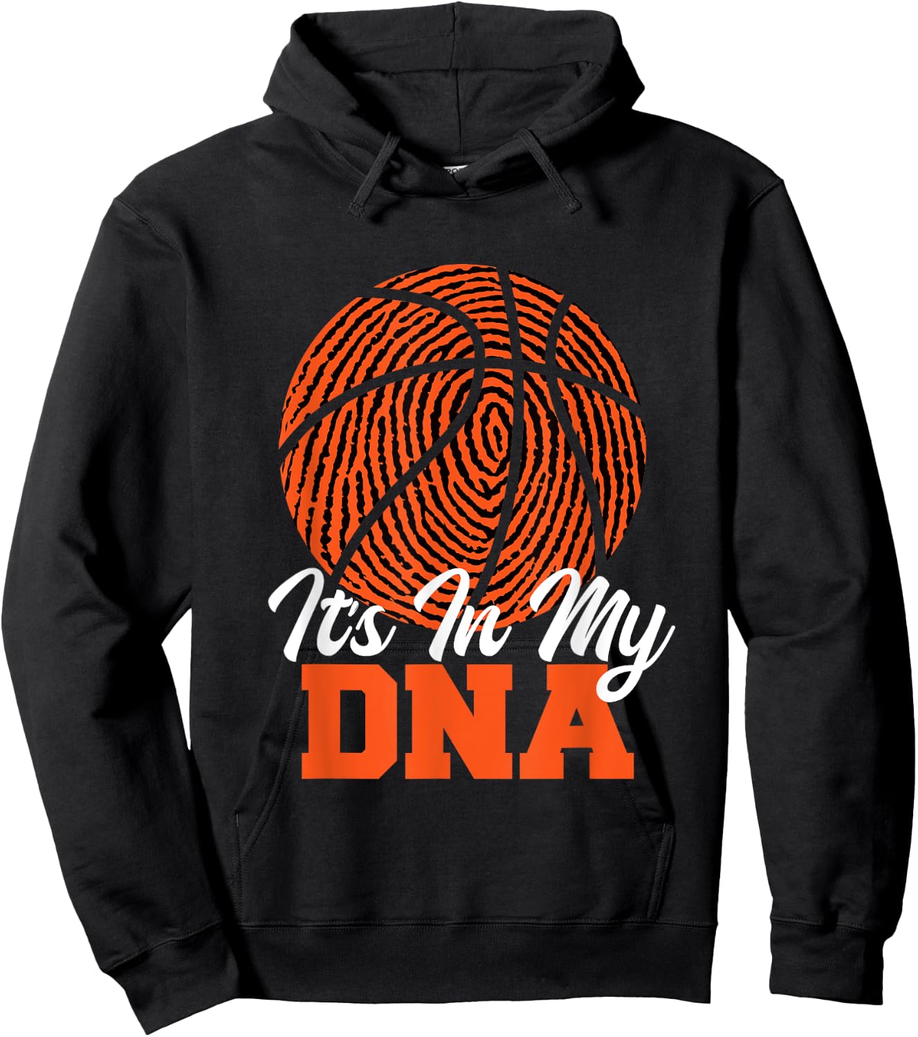 It's in My DNA - Basketball Player Ball Game Trainer Hoodie - Hoodie | Black