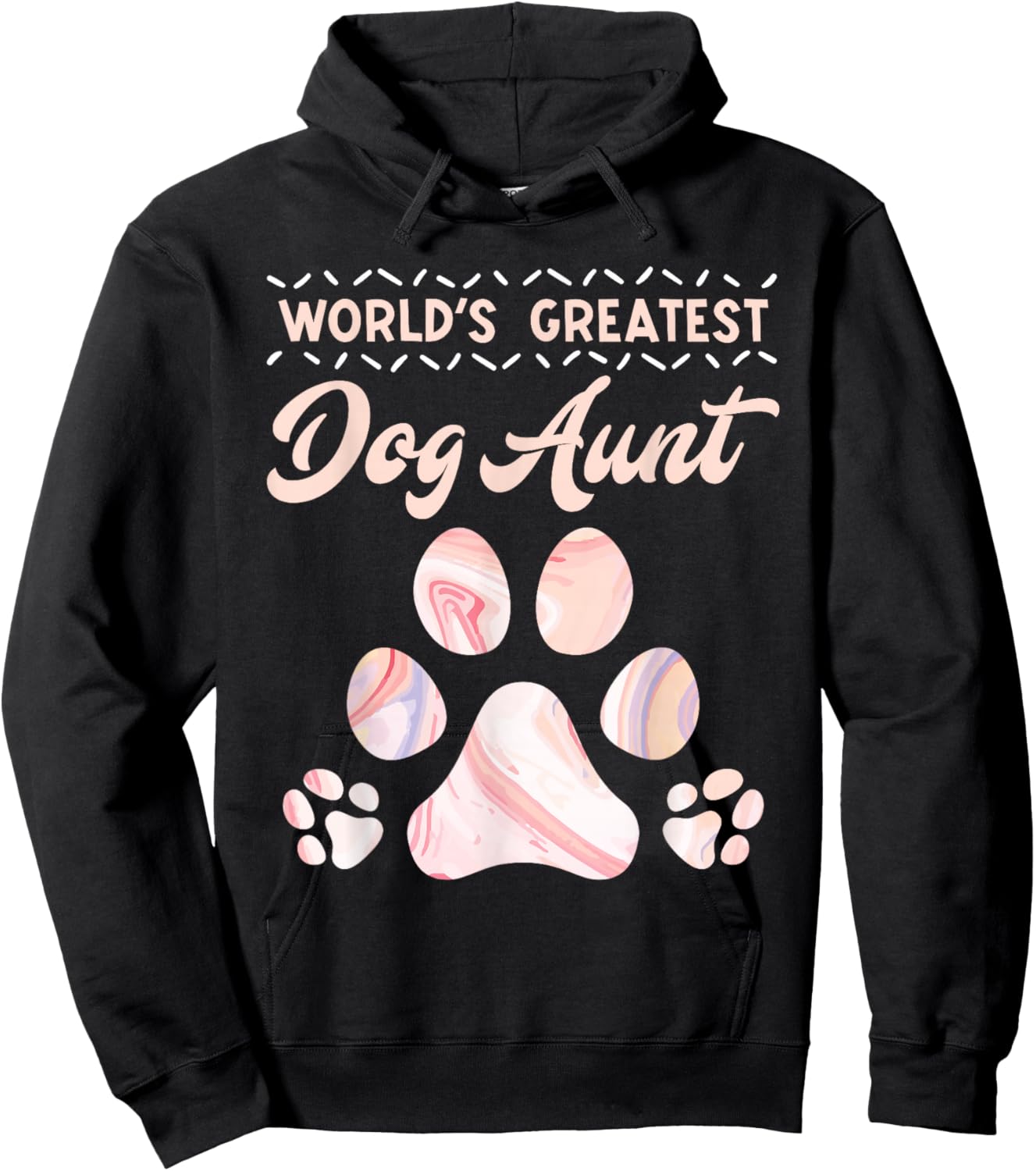 Dog lover Worlds Best Aunt Mother's Day Best aunts Hoodie - Hoodie | Black