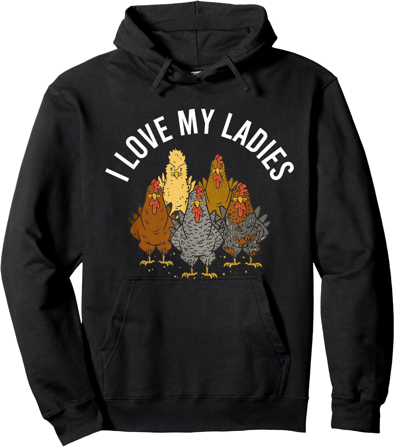 Chickens Chicken Vintage Chicken Sayings Hoodie - Hoodie | Black