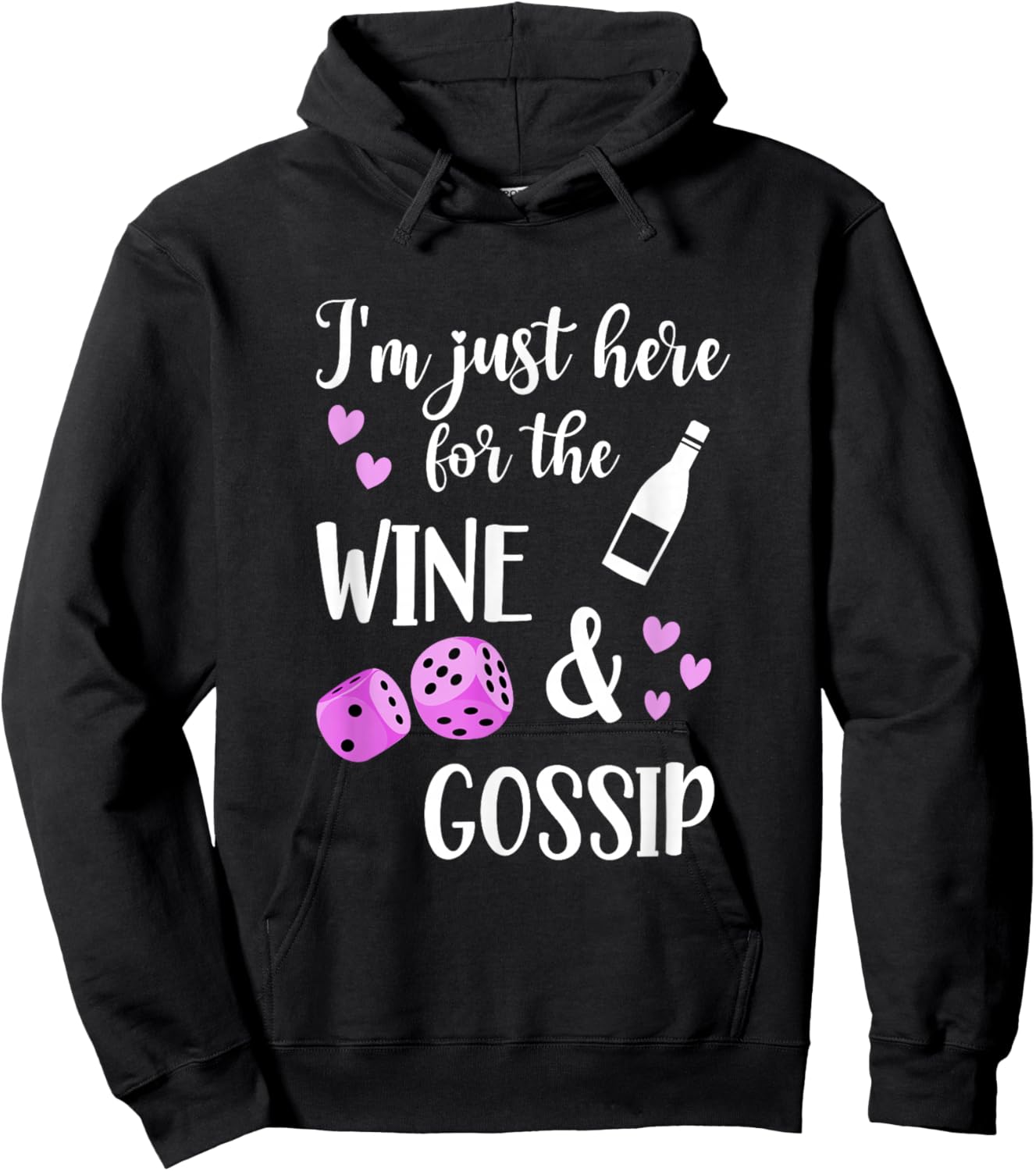 Bunco Game Night Hoodie - Hoodie | Black