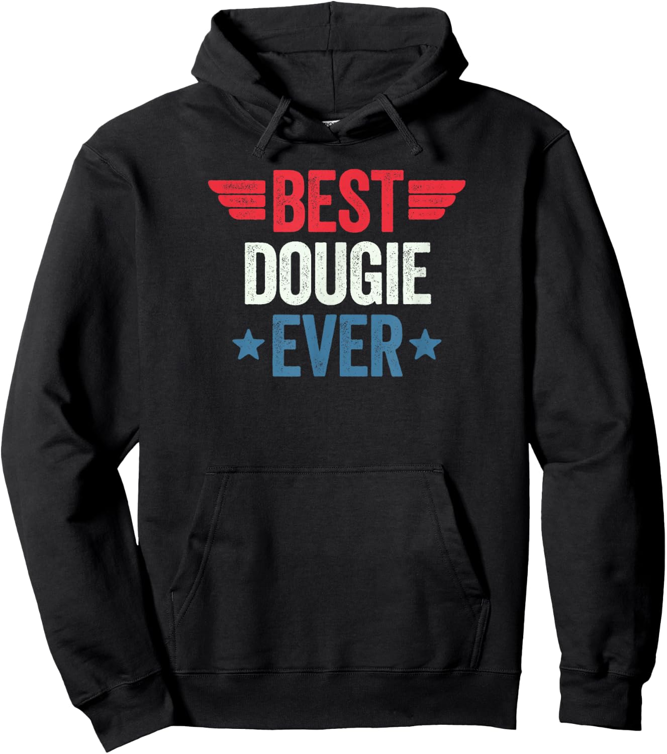 Best Name Ever Best Dougie Ever , -Adults, Black, Small, Short Sleeve Hoodie - Hoodie | Black