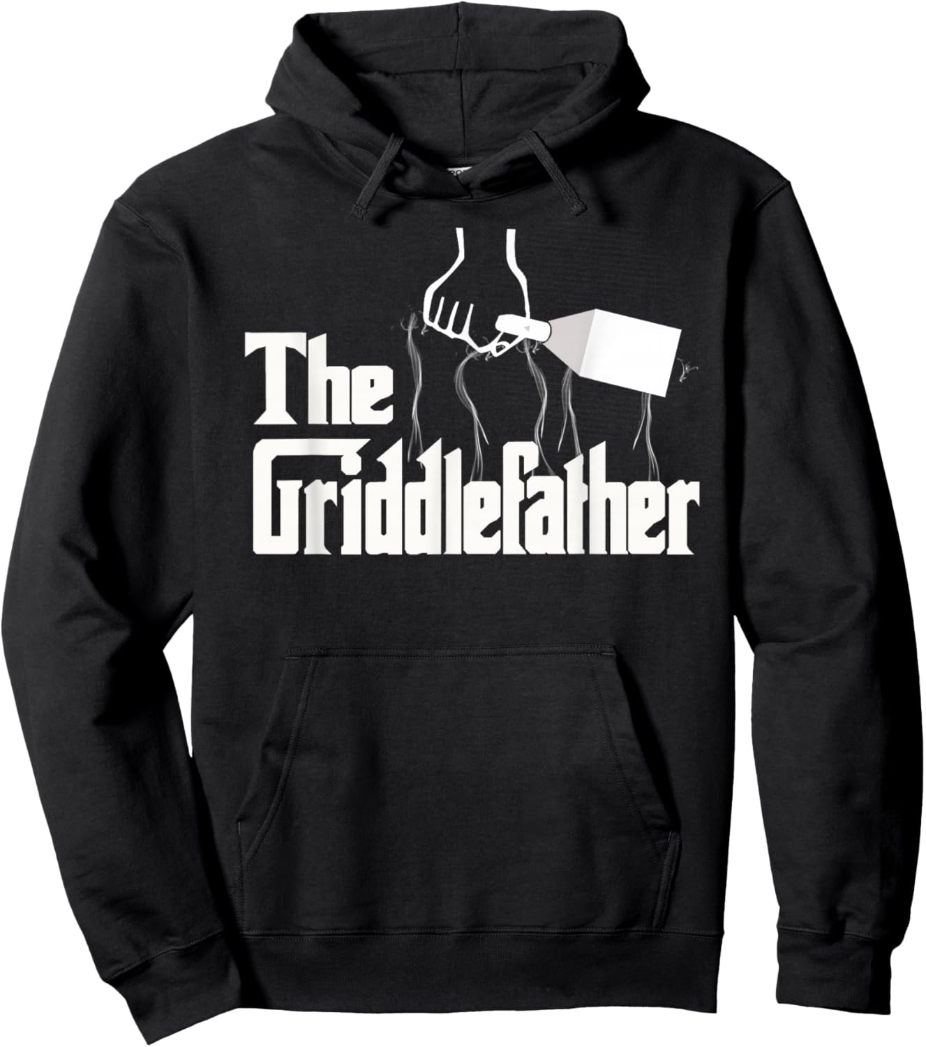 Griddle Father Head of the Families Italian Dad Cook Hoodie - Hoodie | Black