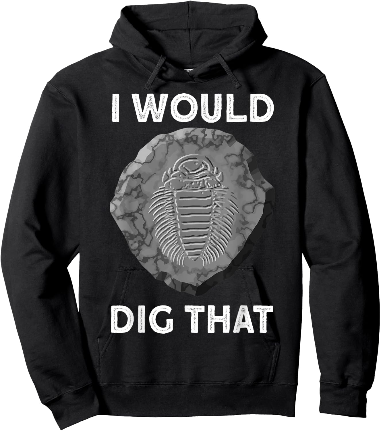 Trilobite Fossil fossil hunting Hoodie - Hoodie | Black