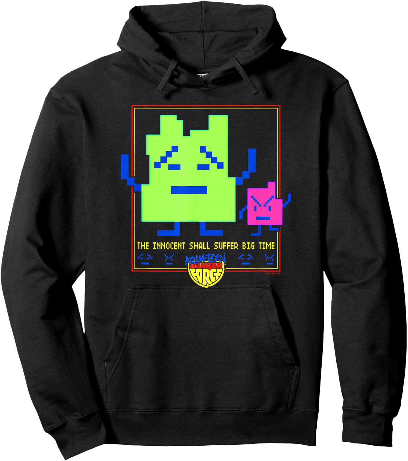 Aqua Teen Hunger Force The Mooninites Suffer Big Time Hoodie - Hoodie | Black