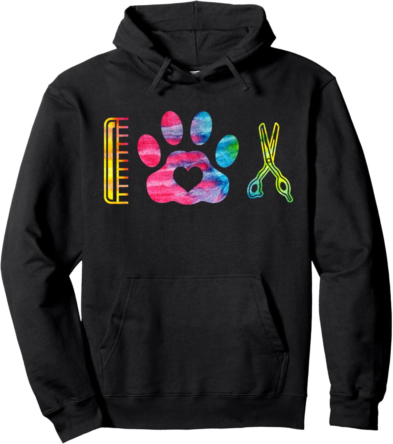 Dog Groomer Salon Women Hoodie - Hoodie | Black