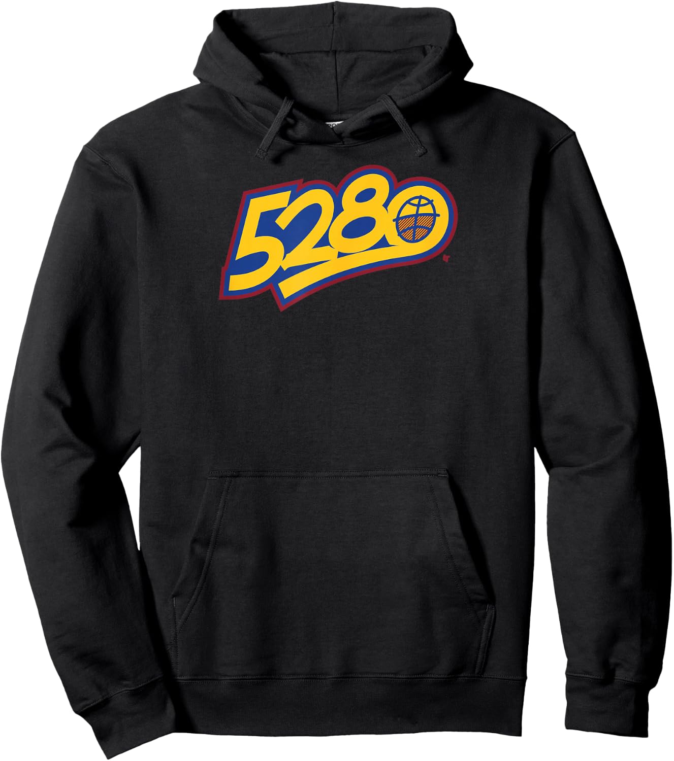 5280 - Denver Basketball Hoodie - Hoodie | Black