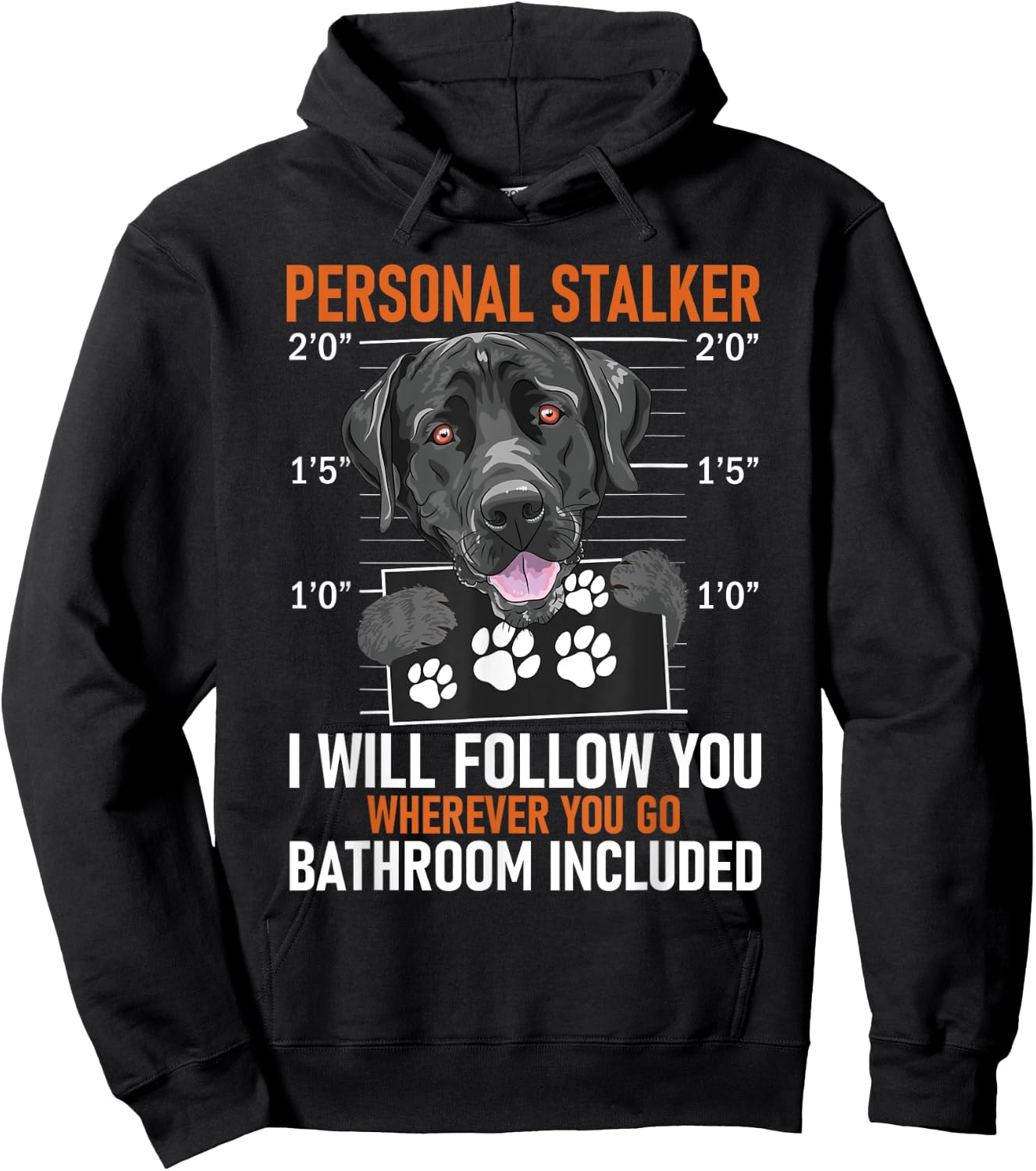 I Will Follow You Wherever You Go - Labrador Puppy Dog Owner Men Women Hoodie - Hoodie | Black