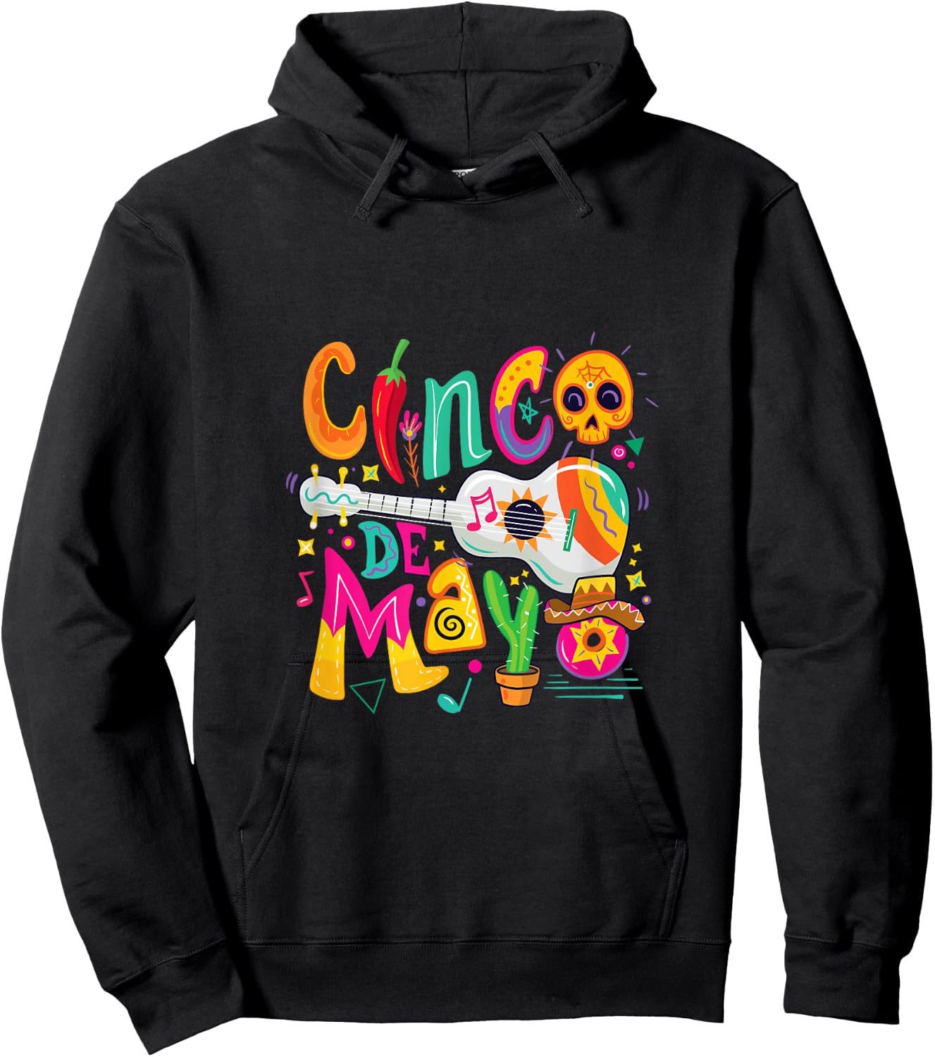 Cinco De Mayo Mexican Fiesta 5 De Mayo Hoodie - Hoodie | Black