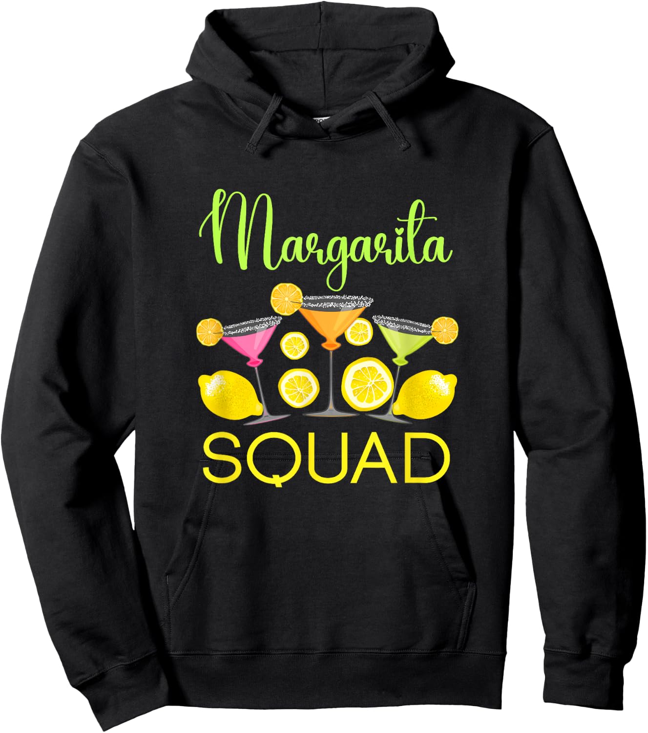 Margarita Squad - Cinco De Mayo Party Hoodie - Hoodie | Black