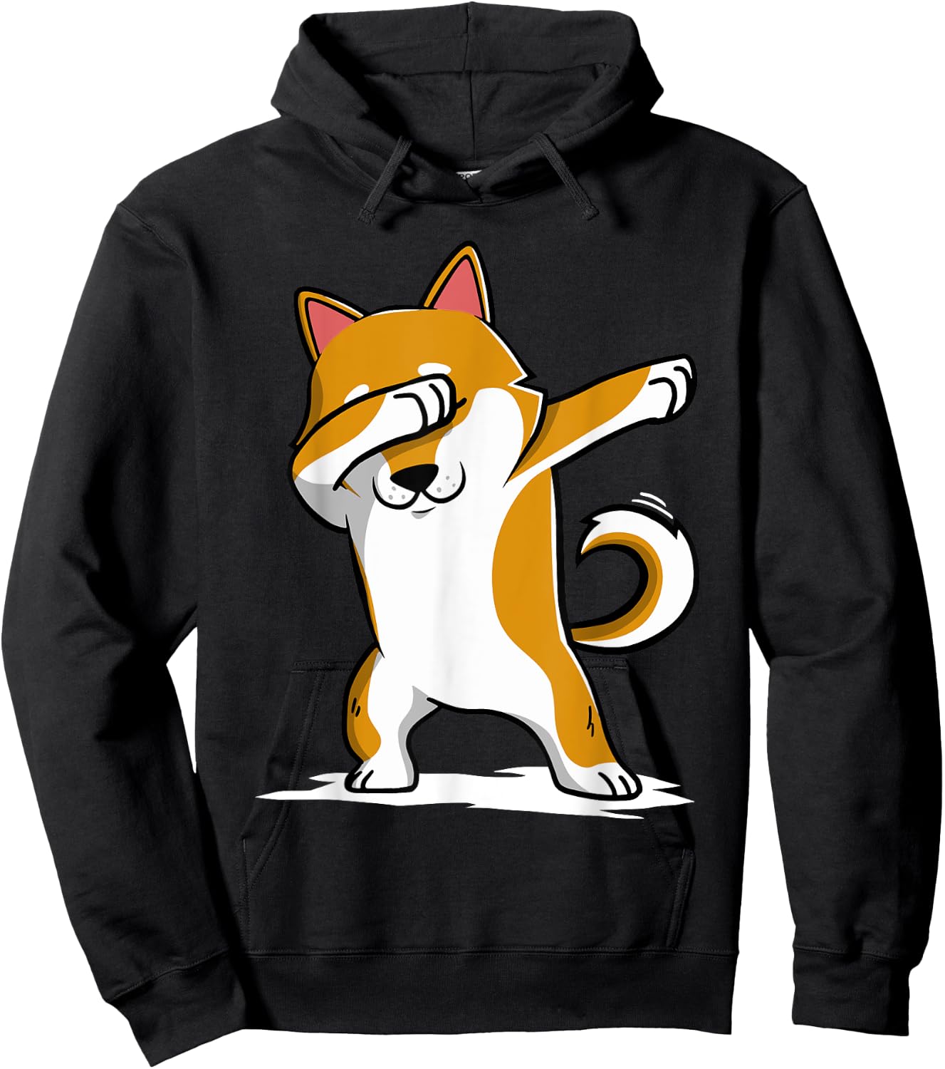 Dabbing Shiba Inu Dab Dance Dog Hoodie - Hoodie | Black