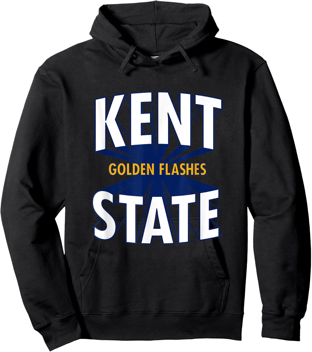 Kent State Golden Flashes | NCAA University Merch | 19KSTRAY Hoodie - Hoodie | Black