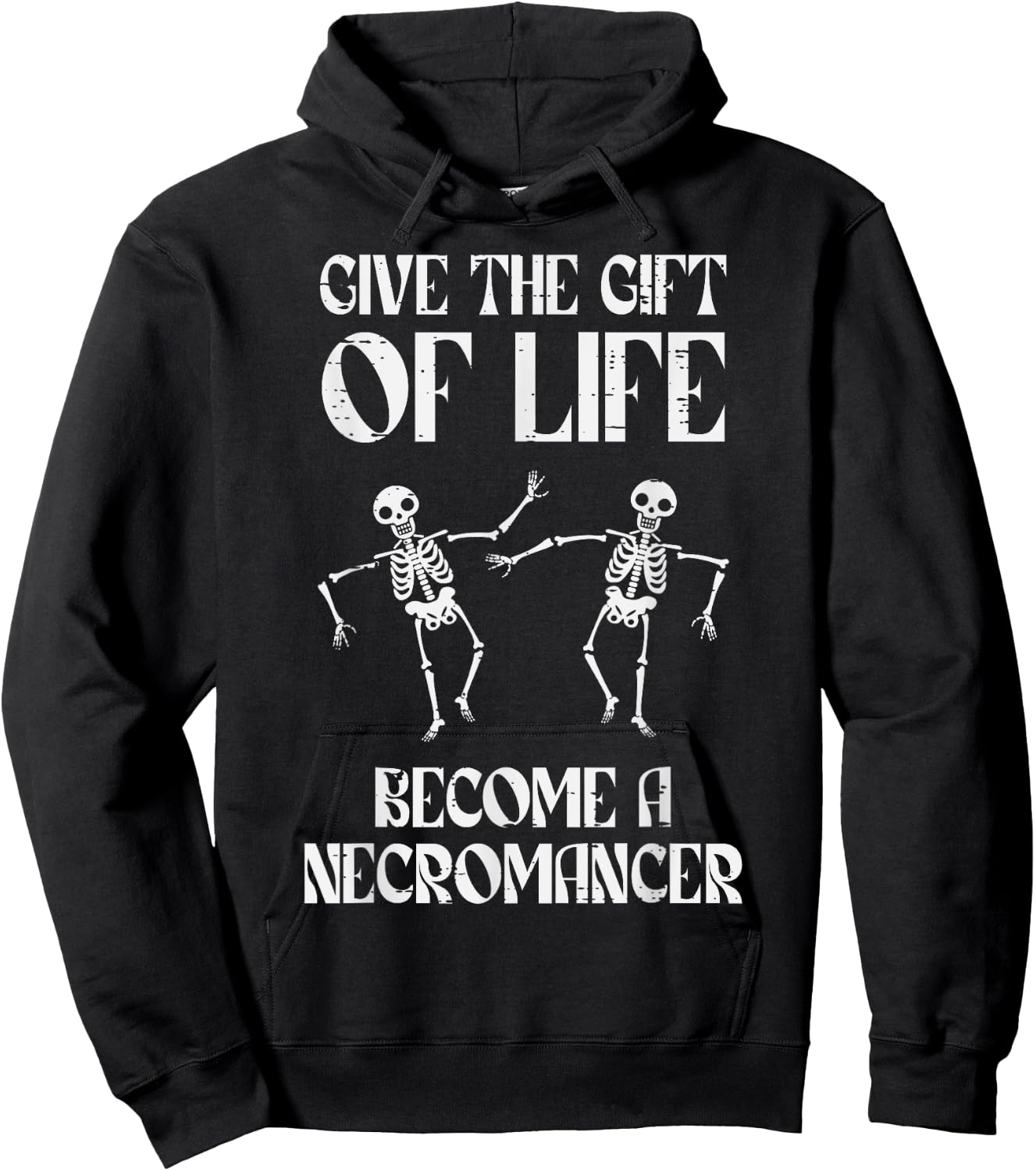 Rpg Become Necromancer Funny Gamer Boys Men Youth Hoodie - Hoodie | Black