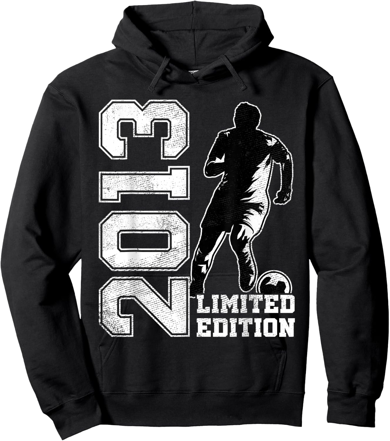 12th Birthday Soccer Limited Edition 2013 12 Years Old Hoodie - Hoodie | Black