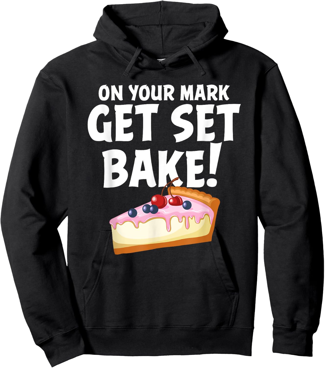 British Baking Show Baking Get Set Bake Off Hoodie - Hoodie | Black