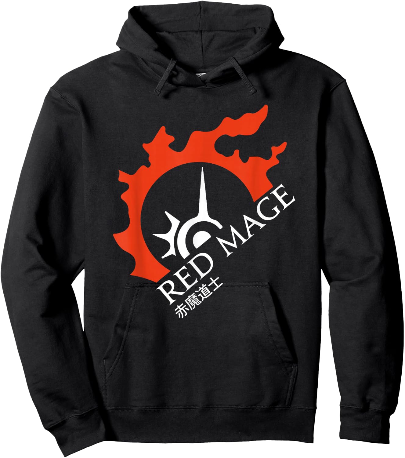 Red Mage - For Warriors of Light & Darkness Hoodie - Hoodie | Black