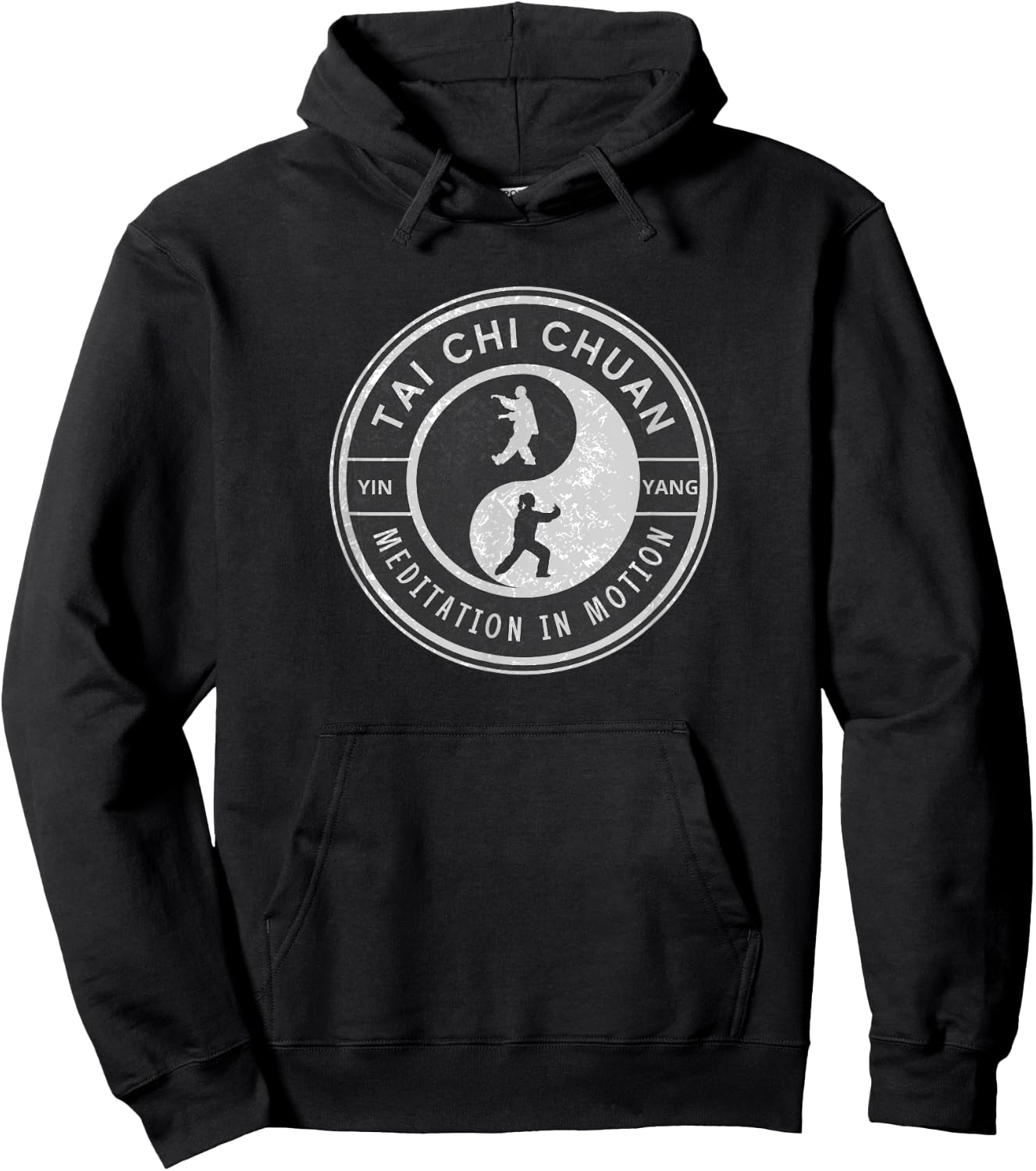 Tai Chi Chuan, Yin Yang, Meditation in Motion Hoodie - Hoodie | Black