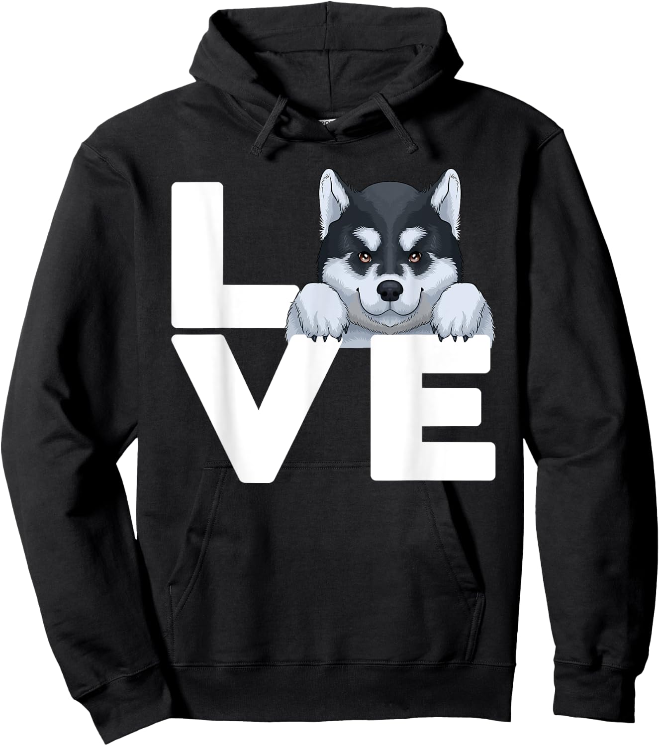 Best Siberian Husky Women Huskies Dog Owner Lover Hoodie - Hoodie | Black