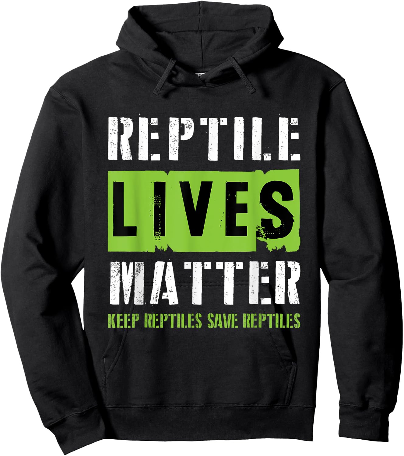 Reptile Lives Matter - Bearded Dragon Reptile Lizard Lover Hoodie - Hoodie | Black