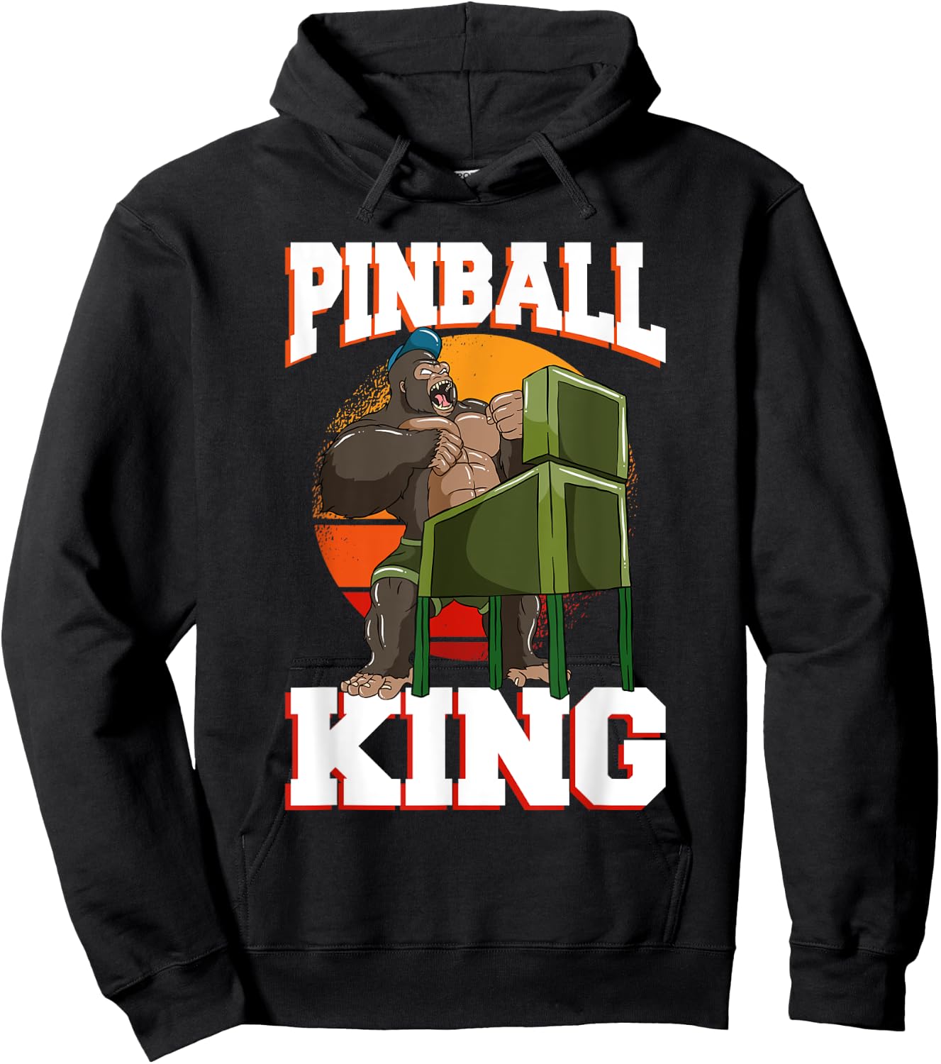 Pinball King Hoodie - Hoodie | Black