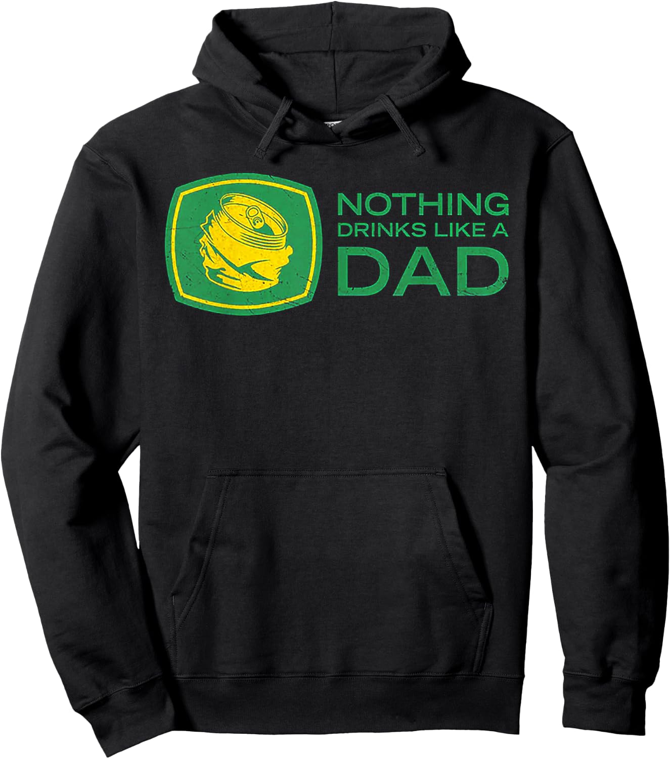 Nothing Drinks Like A Dad Hoodie - Hoodie | Black