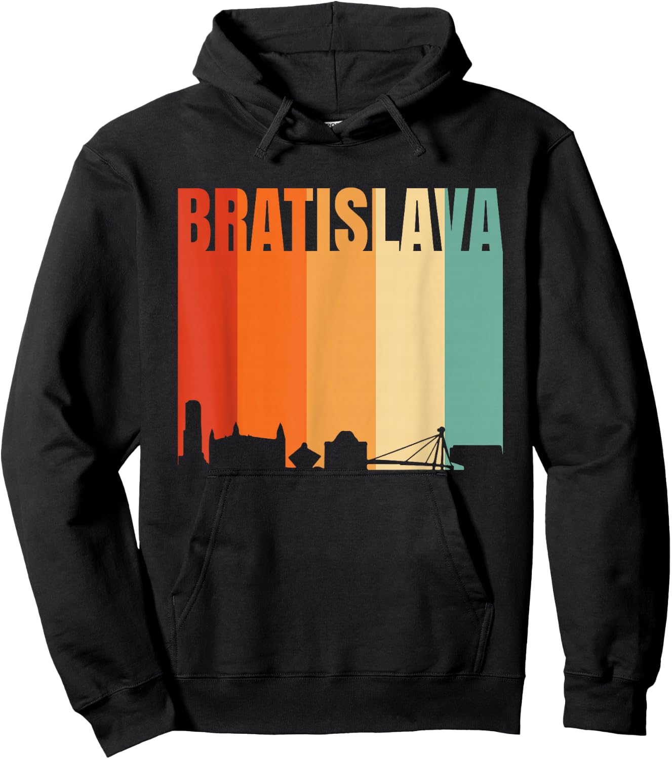 Beauty Of Bratislava Hoodie - Hoodie | Black