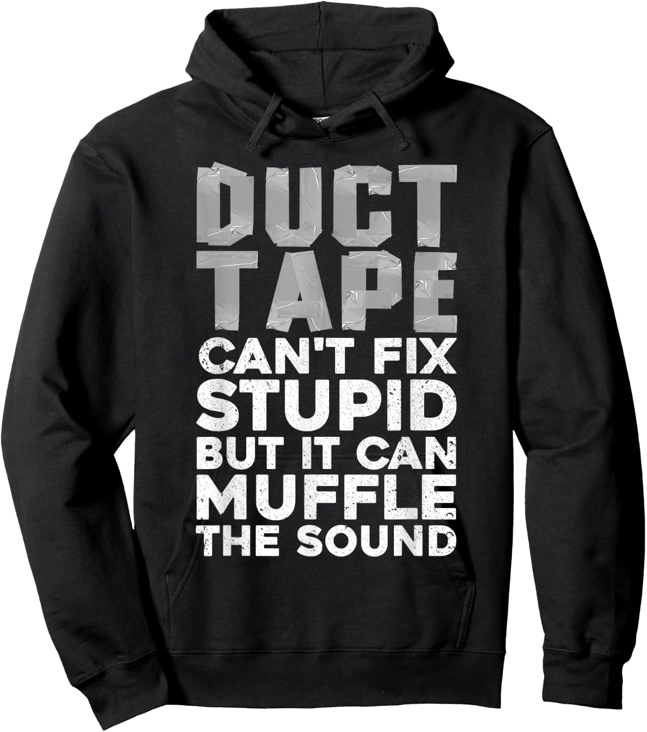Cool Duct Tape Art Women Handyman Duct Tape Lover Hoodie - Hoodie | Black