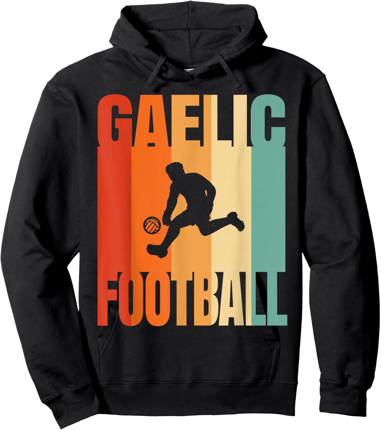 Gaelic Football Sport Hoodie - Hoodie | Black