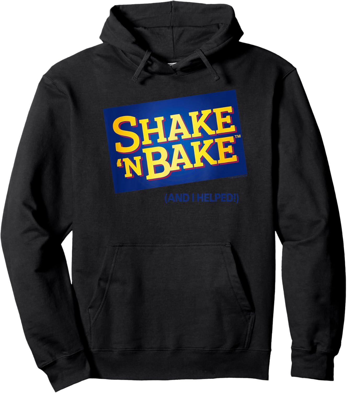 Shake 'n Bake (And I Helped) Original Official Logo Hoodie - Hoodie | Black