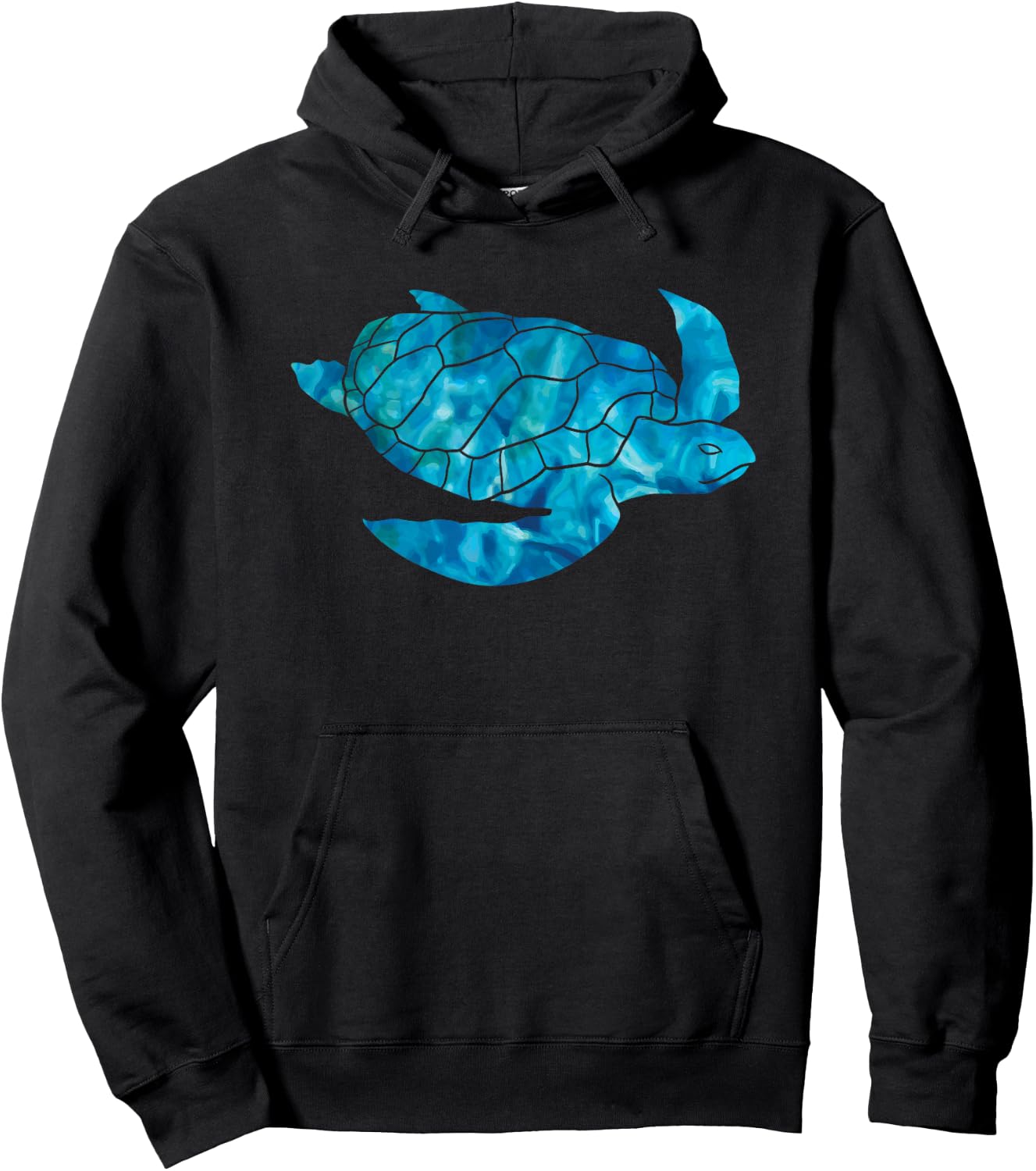 Sea Turtle Lover Ocean Hawaii Sea Animal Tropical Hoodie - Hoodie | Black