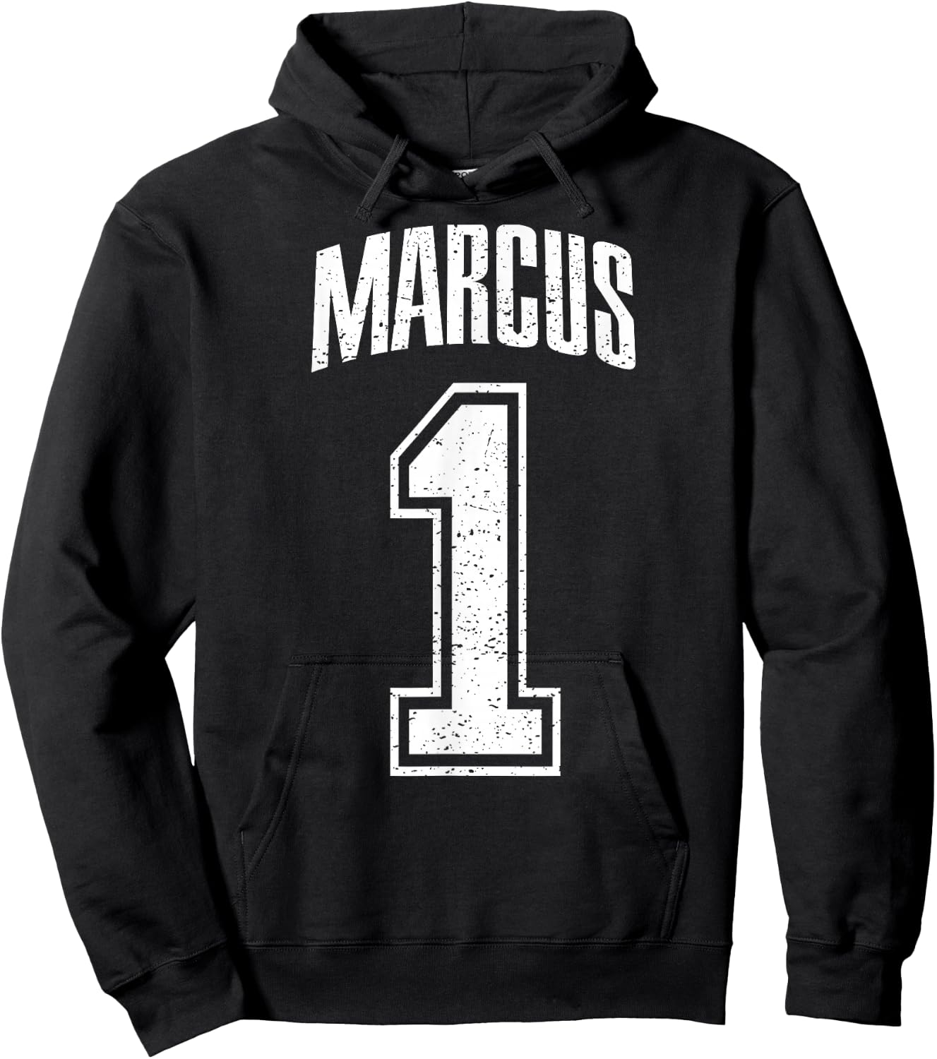 Marcus Supporter Number 1 Greatest Fan Hoodie - Hoodie | Black