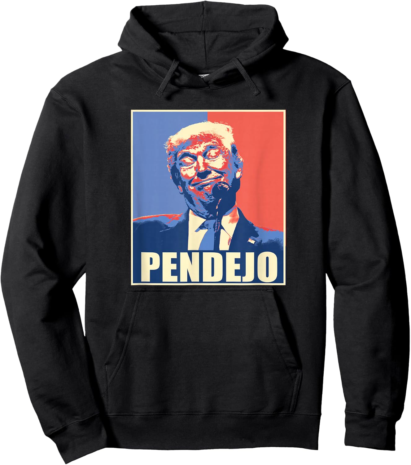 Donald Trump Pendejo Bad for America Hoodie - Hoodie | Black
