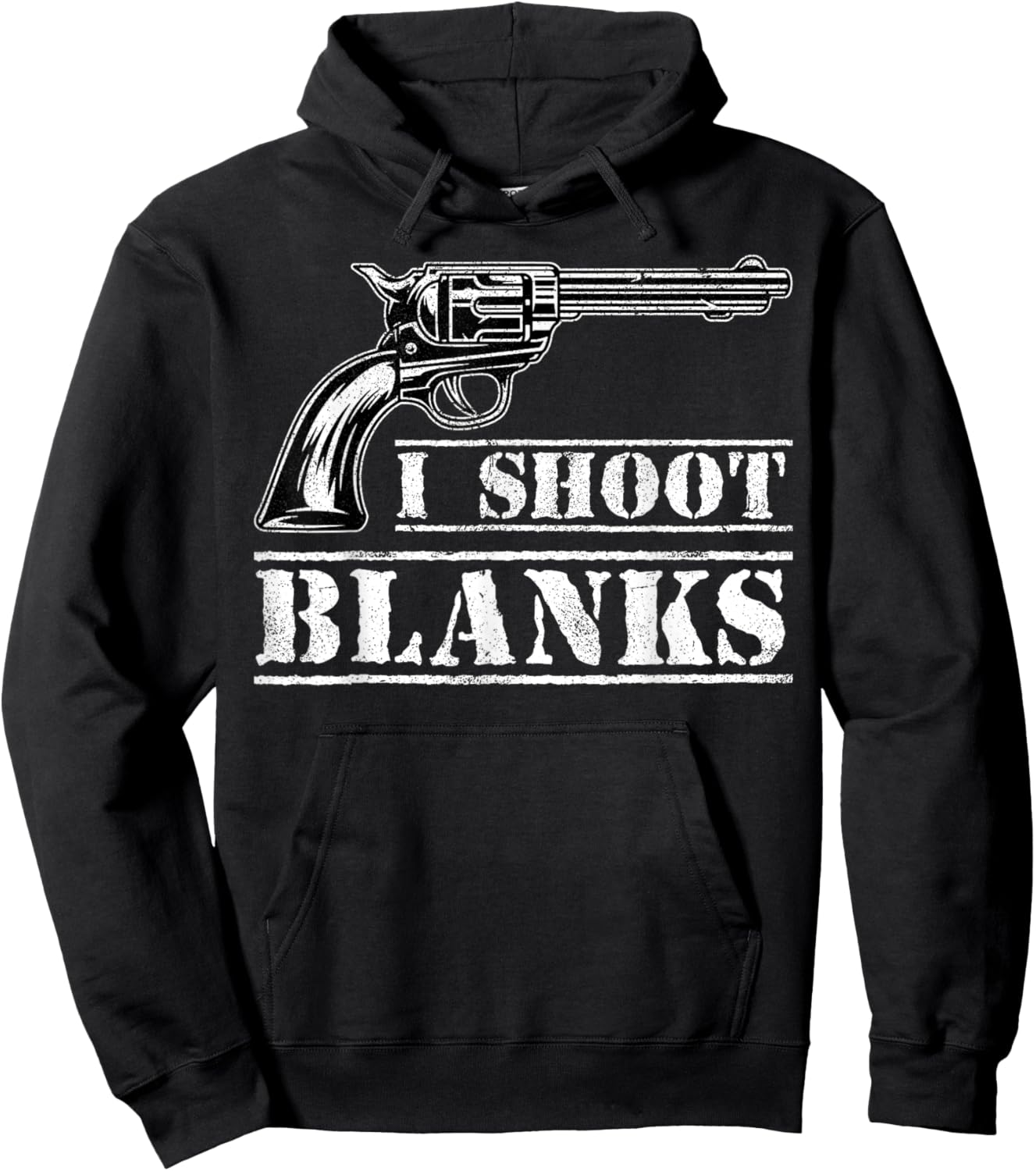I Shoot Blanks Hoodie - Hoodie | Black