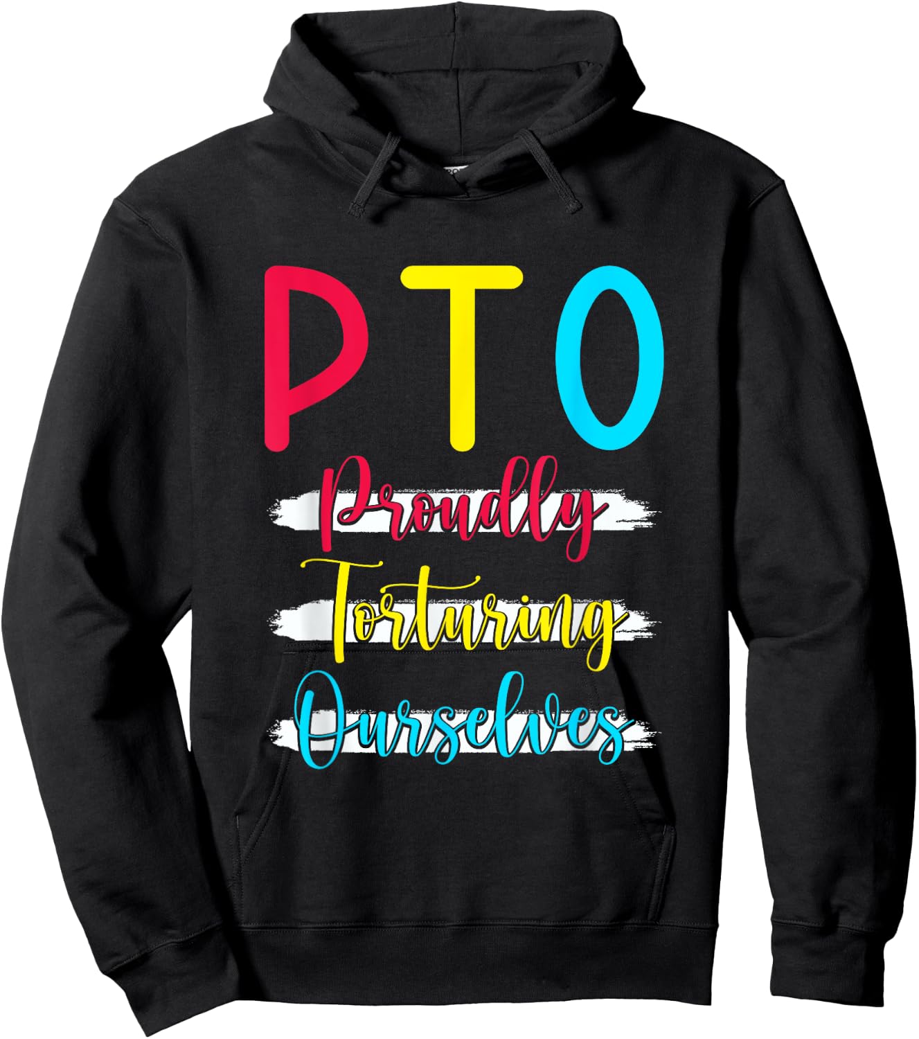 PTO School Parent Hoodie - Hoodie | Black