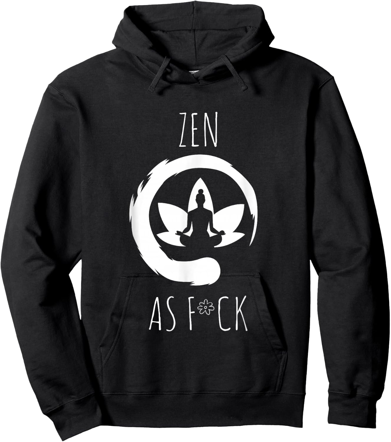 ZEN As FCK Hoodie - Hoodie | Black