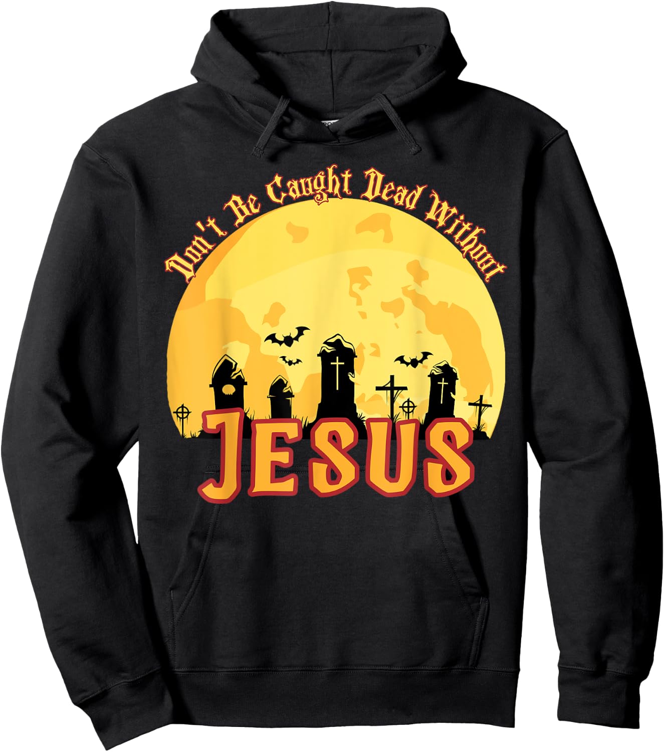 Funny Christian Halloween Hoodie - Hoodie | Black