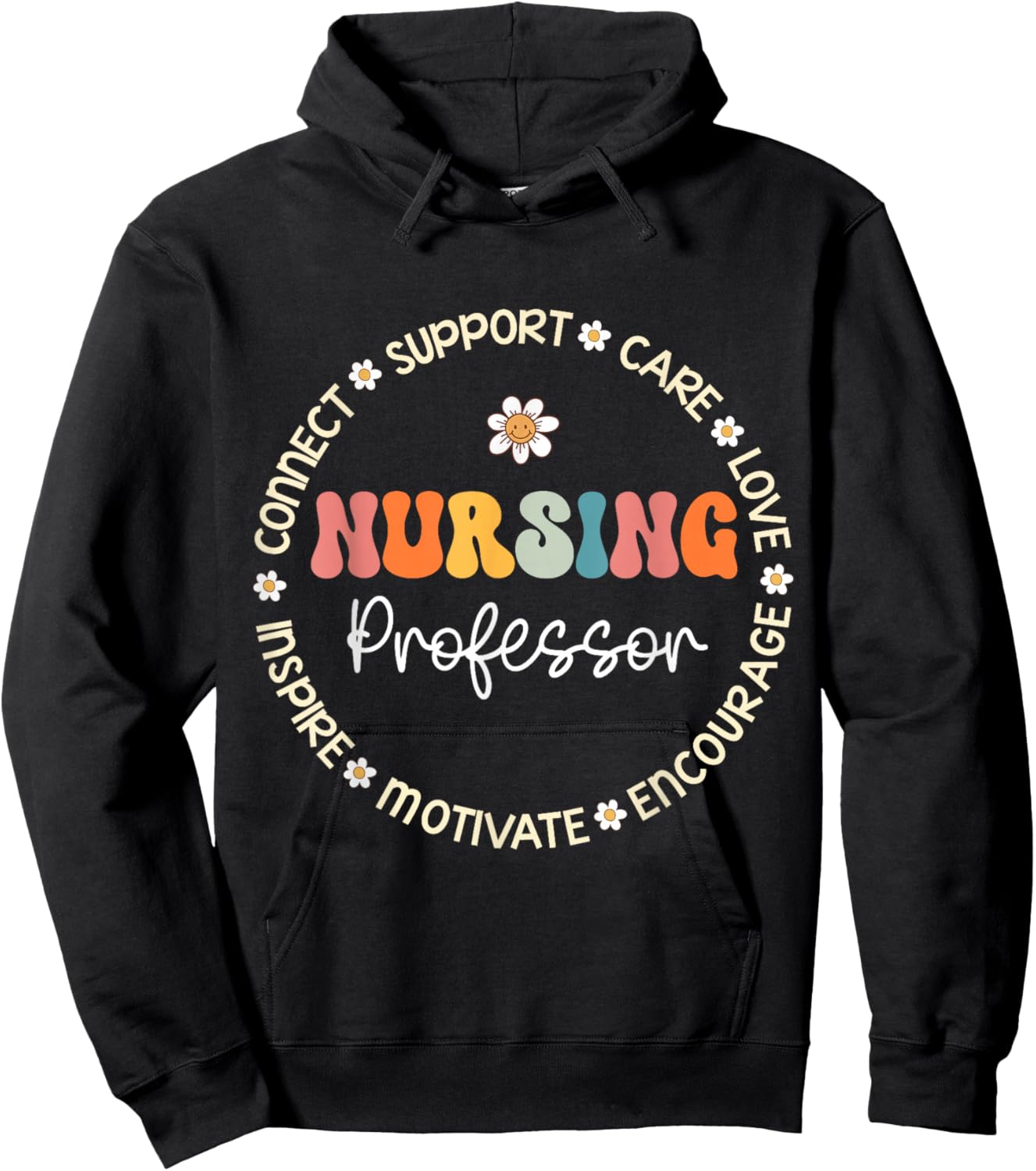 Nursing Professor Appreciation Week Back to School Hoodie - Hoodie | Black