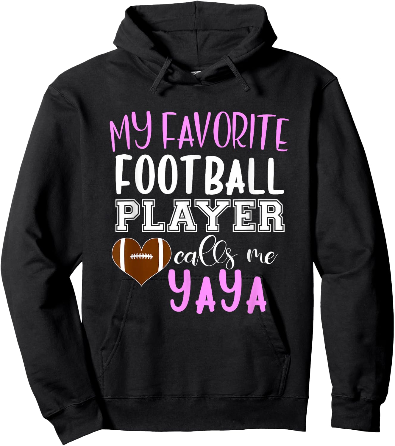 My Favorite Football Player Call Me Yaya Hoodie - Hoodie | Black