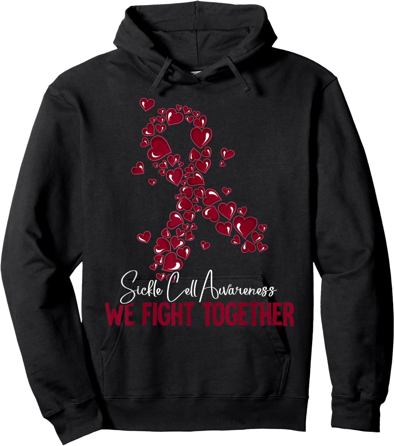 Sickle Cell Awareness Hoodie - Hoodie | Black