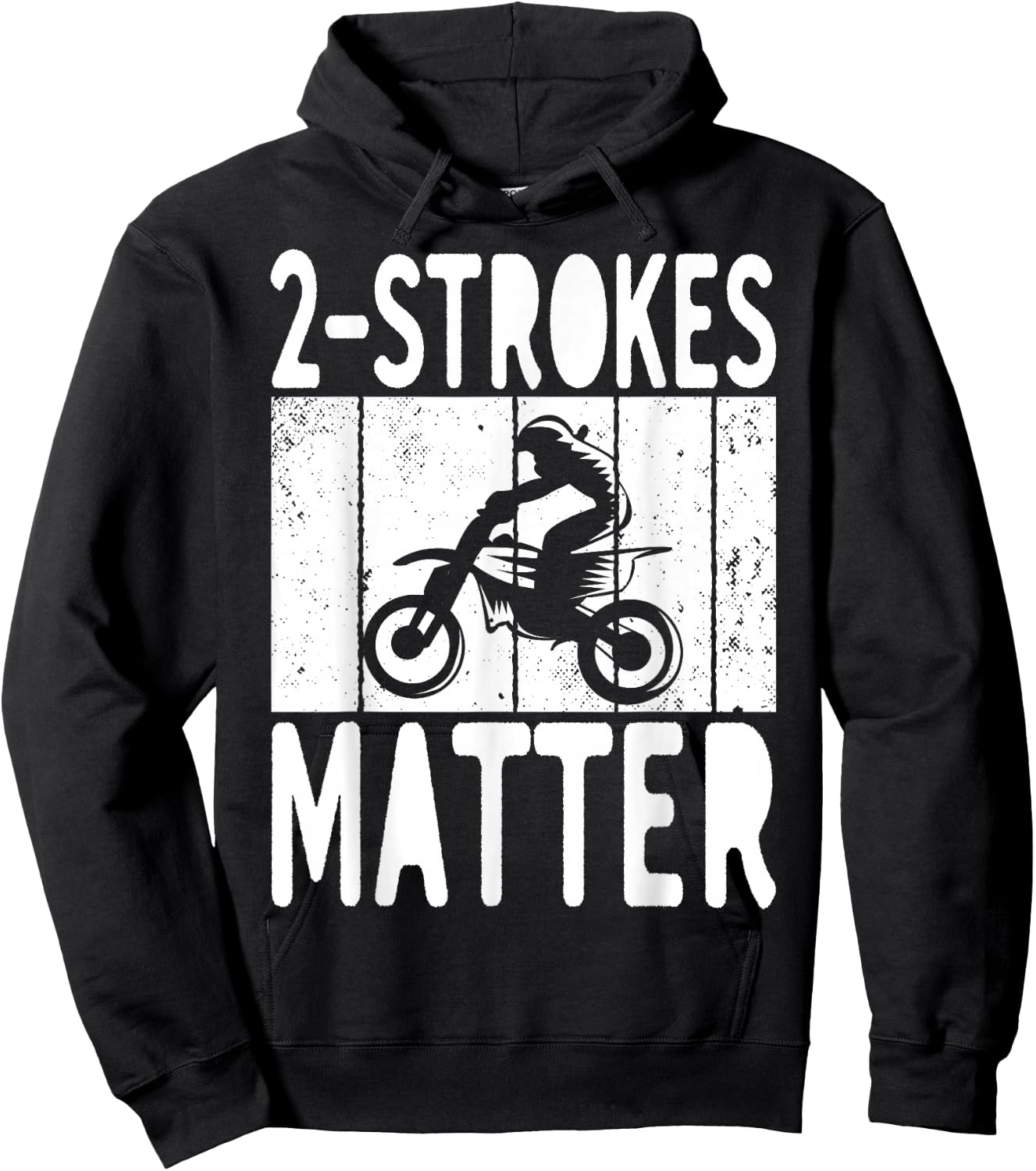 2 Stroke Matter Bikers Motorcycle Lover Hoodie - Hoodie | Black