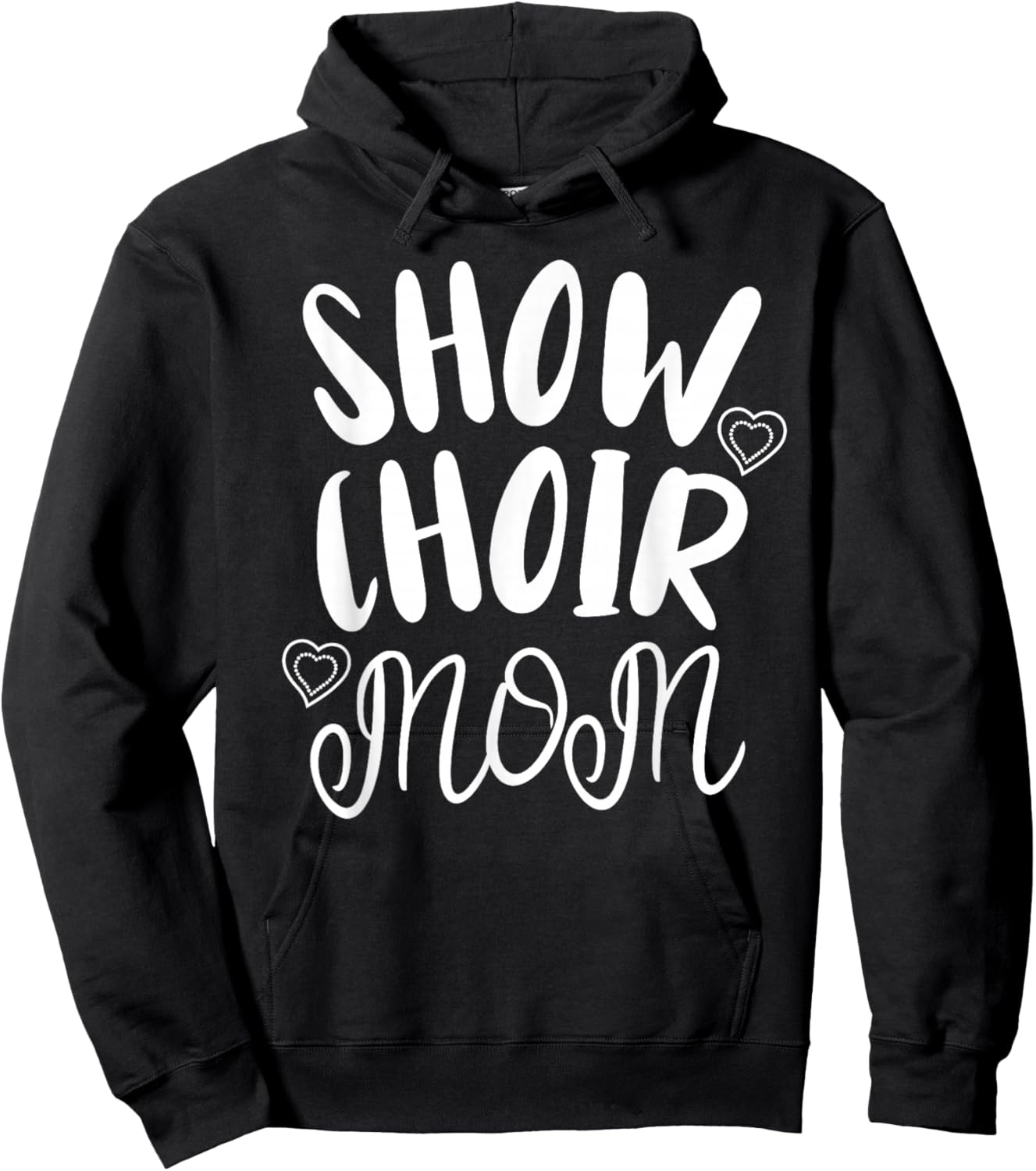 Show Choir Mom Singing Hoodie - Hoodie | Black