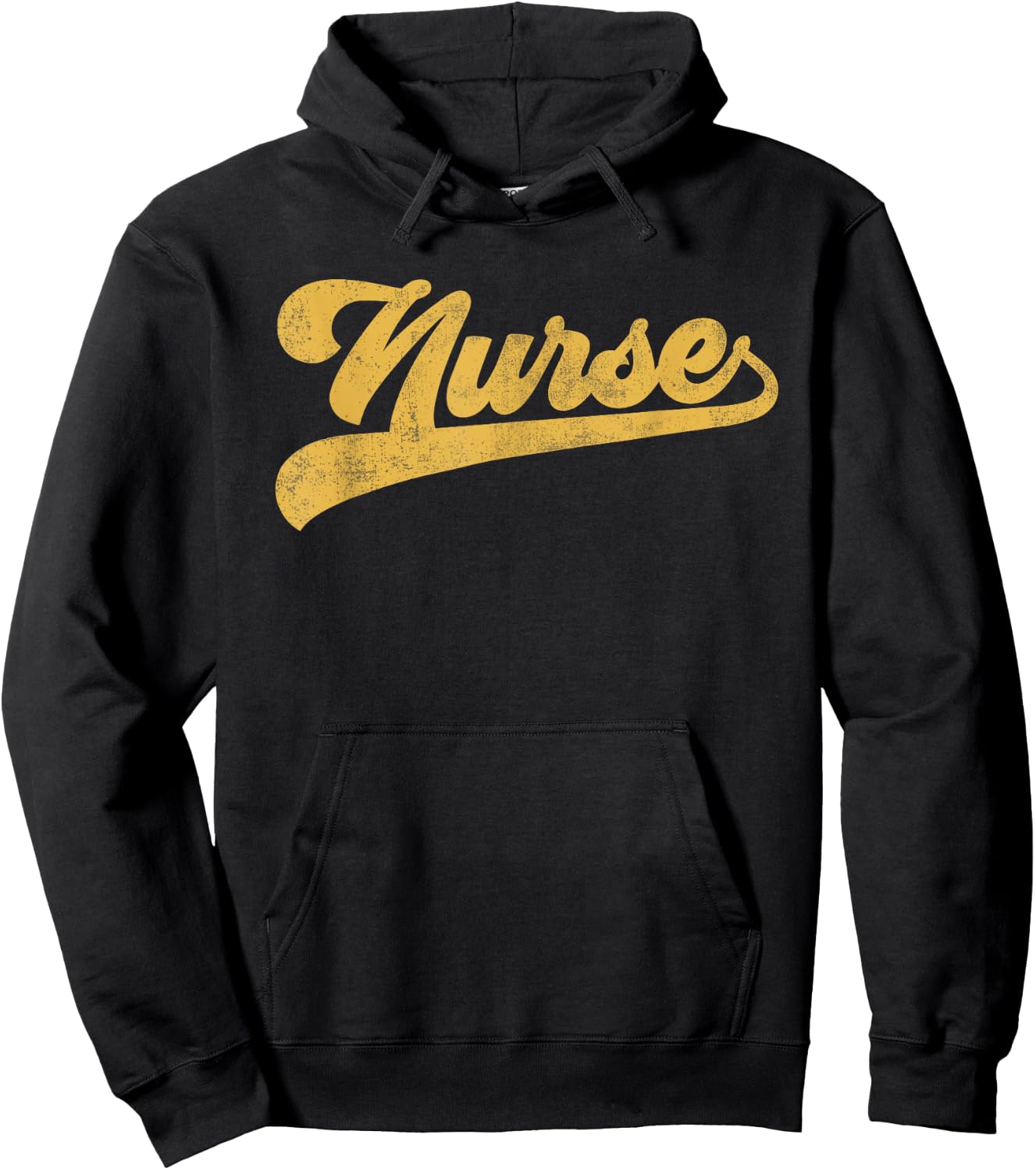 Nurse Cute Vintage Graphic Nursing Hoodie - Hoodie | Black