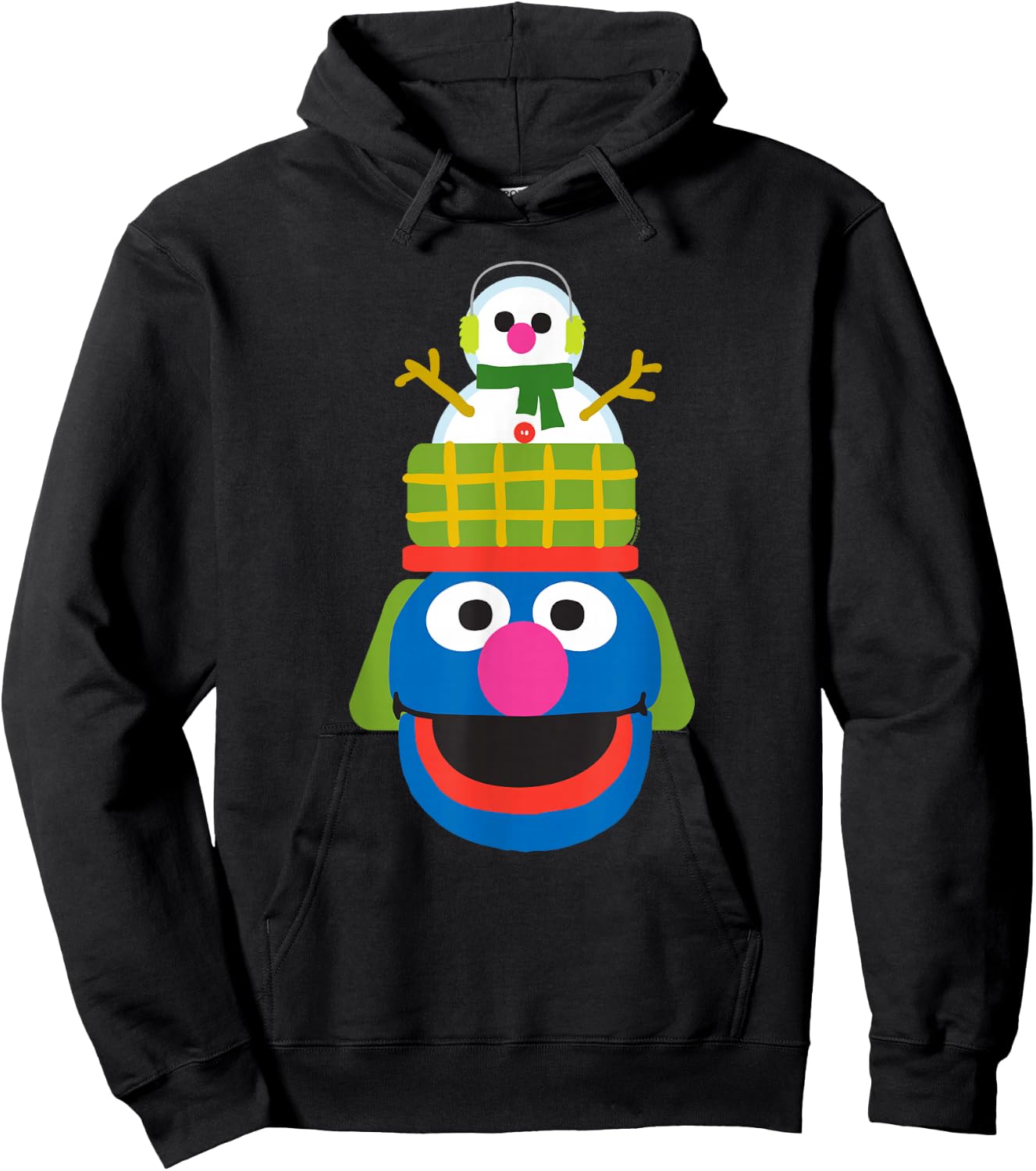 Sesame Street Christmas Nutcracker Grover Hoodie - Hoodie | Black