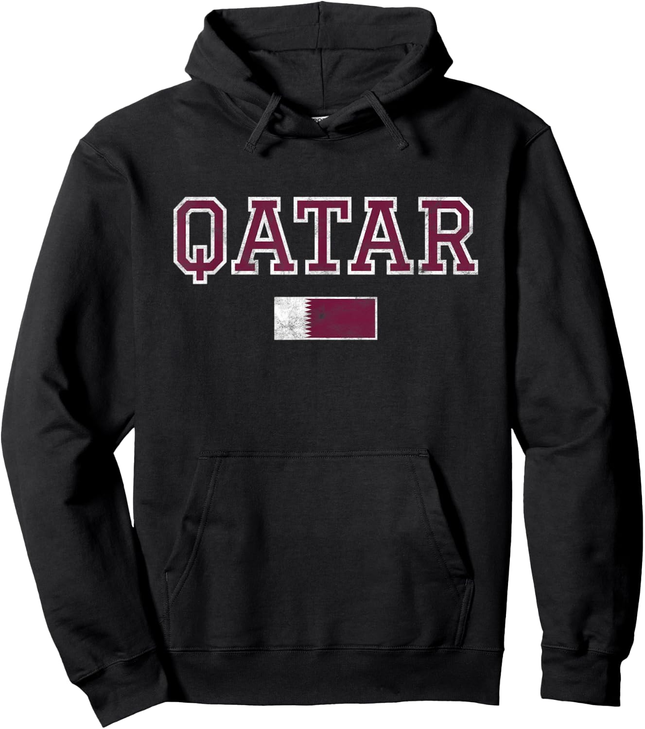 Qatar Hoodie - Hoodie | Black